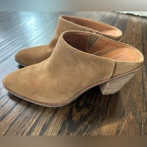 Lucky Brand Suede Booties